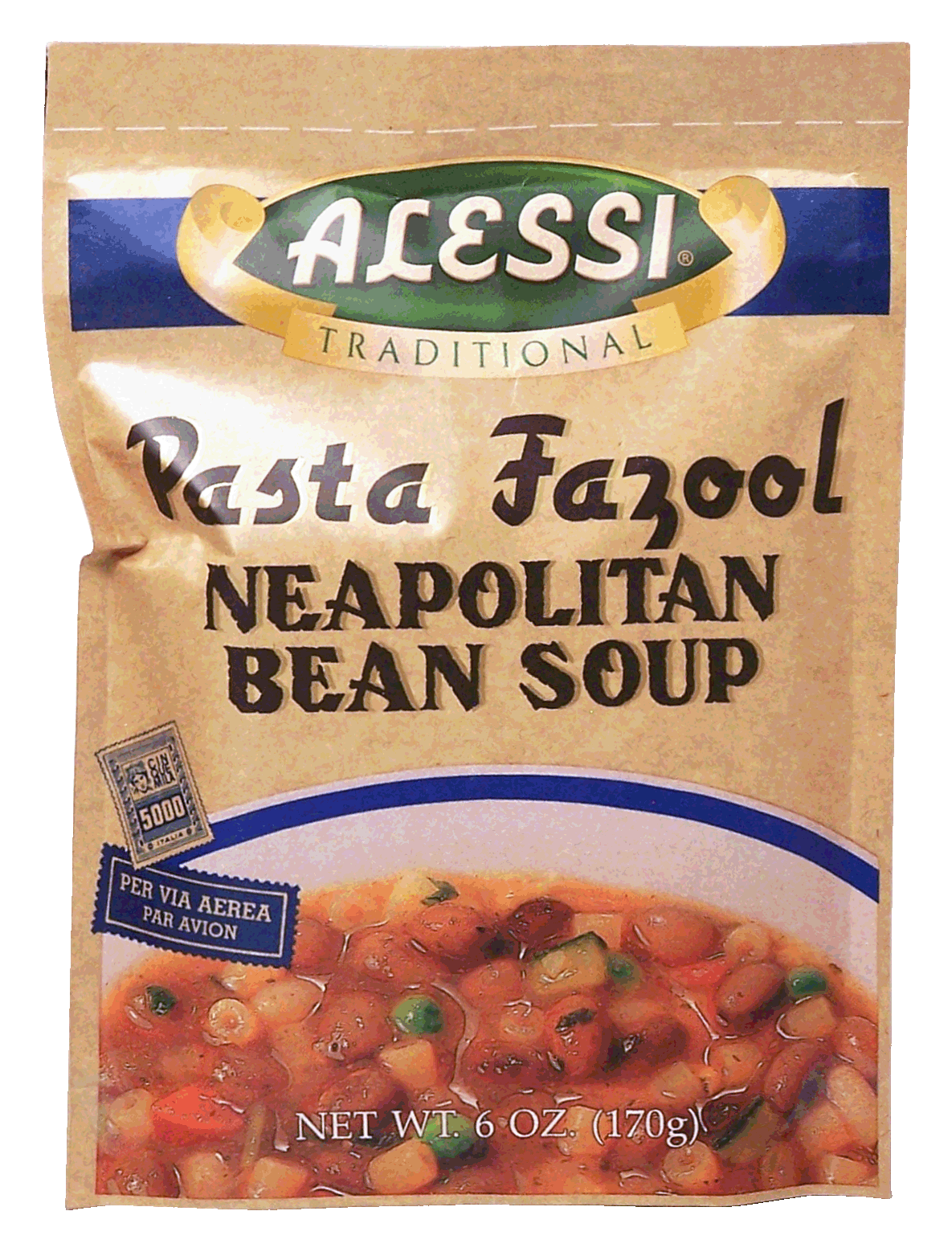 Alessi Traditional pasta fazool neapolitan bean soup dry mix Full-Size Picture